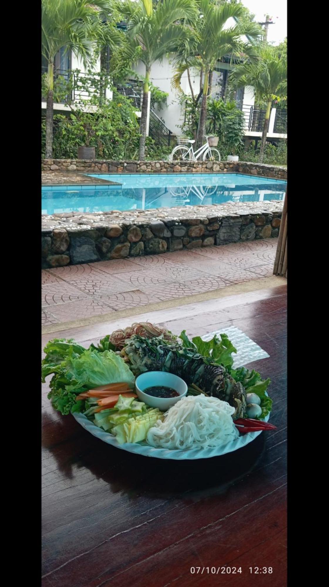Palafita Bungalow Phong Nha Exterior foto